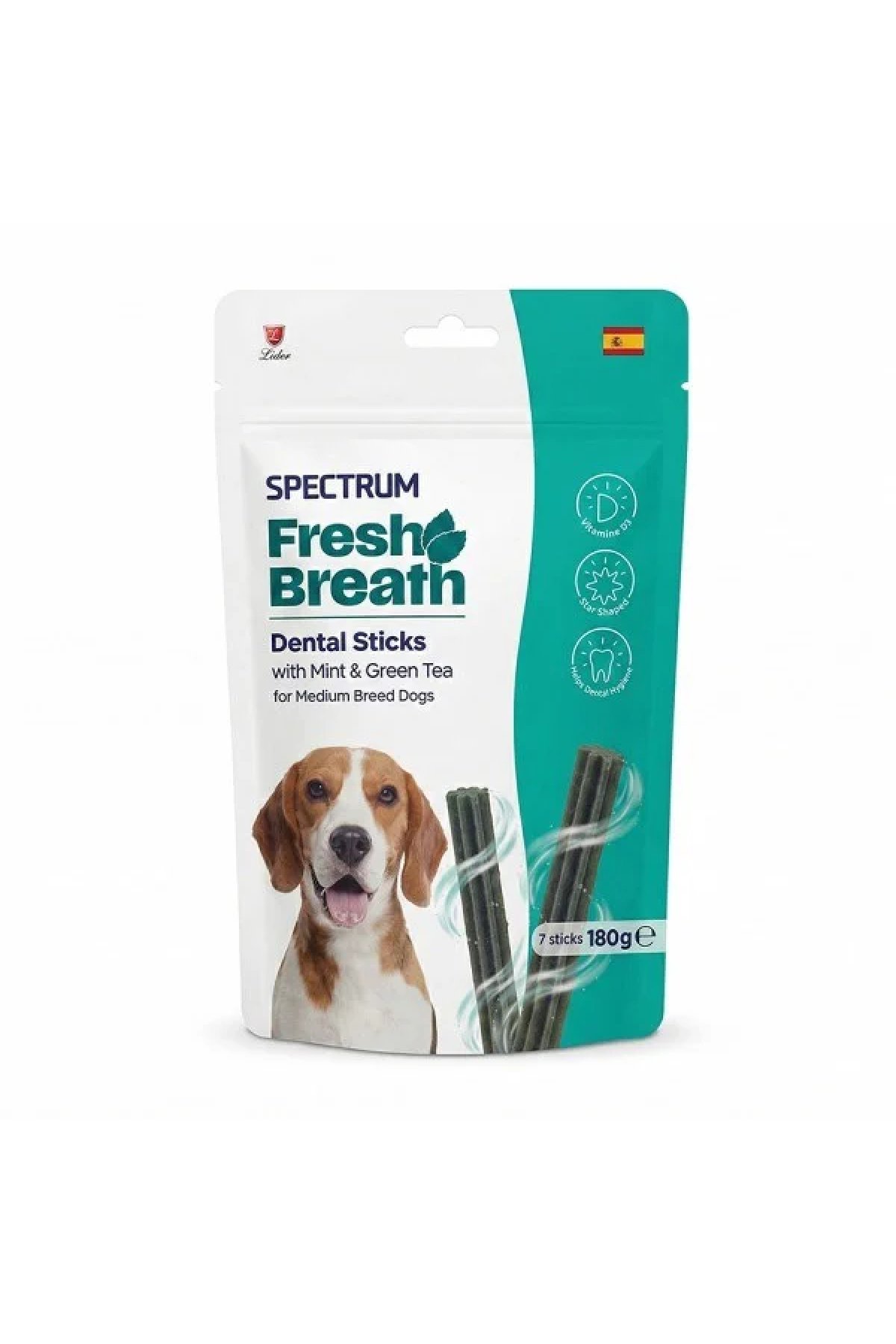 Fresh Breath Orta Irk Yetişkin Köpekler İçin Naneli Diş Çubukları Köpek Ödülü 180gr
