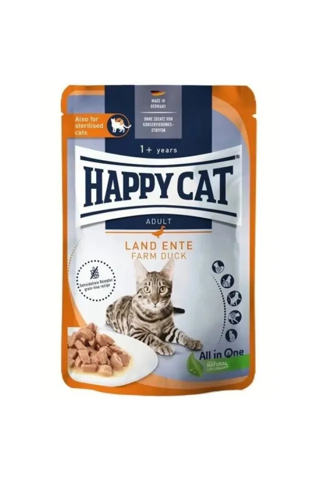Kedi Yaş Maması Ördekli 85 Gr