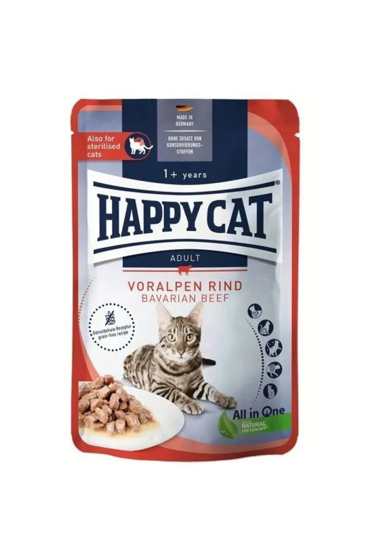 Kedi Yaş Maması Sığır Etli 85 Gr