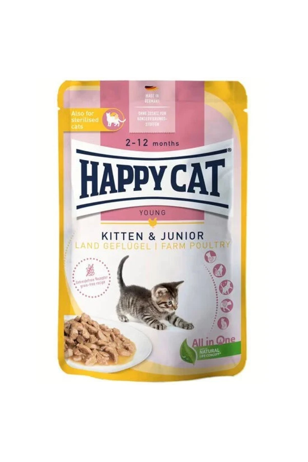 Yavru Kedi Yaş Maması Kümes Hayvanlı 85 Gr