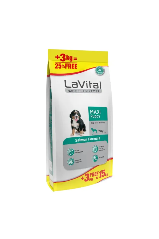 Somonlu Büyük Irk Yavru Köpek Maması 15 kg