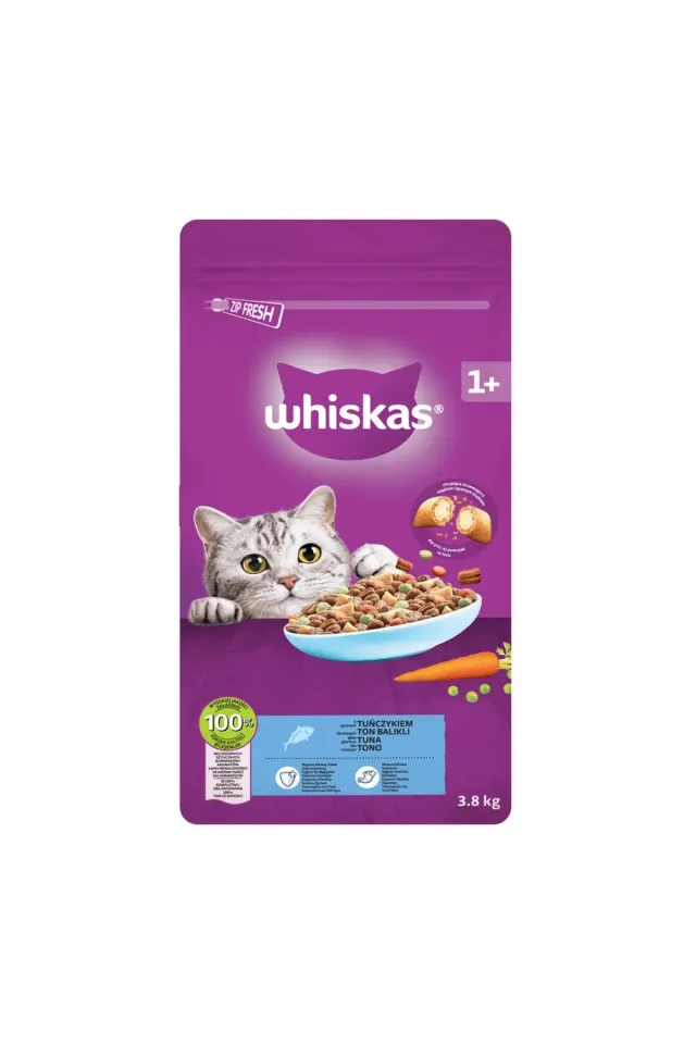 Ton Balıklı ve Sebzeli Yetişkin Kedi Maması 3,8 kg