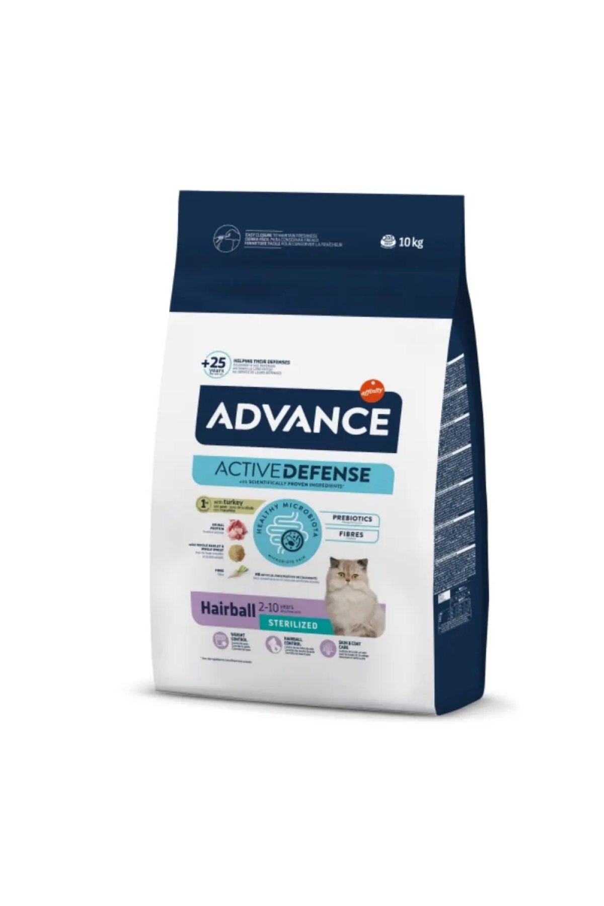 Sterilised Hairball Hindili Tüy Yumağı Önleyici Kısırlaştırılmış Yetişkin Kedi Maması 10 kg