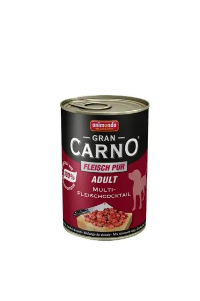 GranCarno Karışık Etli Yetişkin Köpek Konservesi 6 x 400 gr