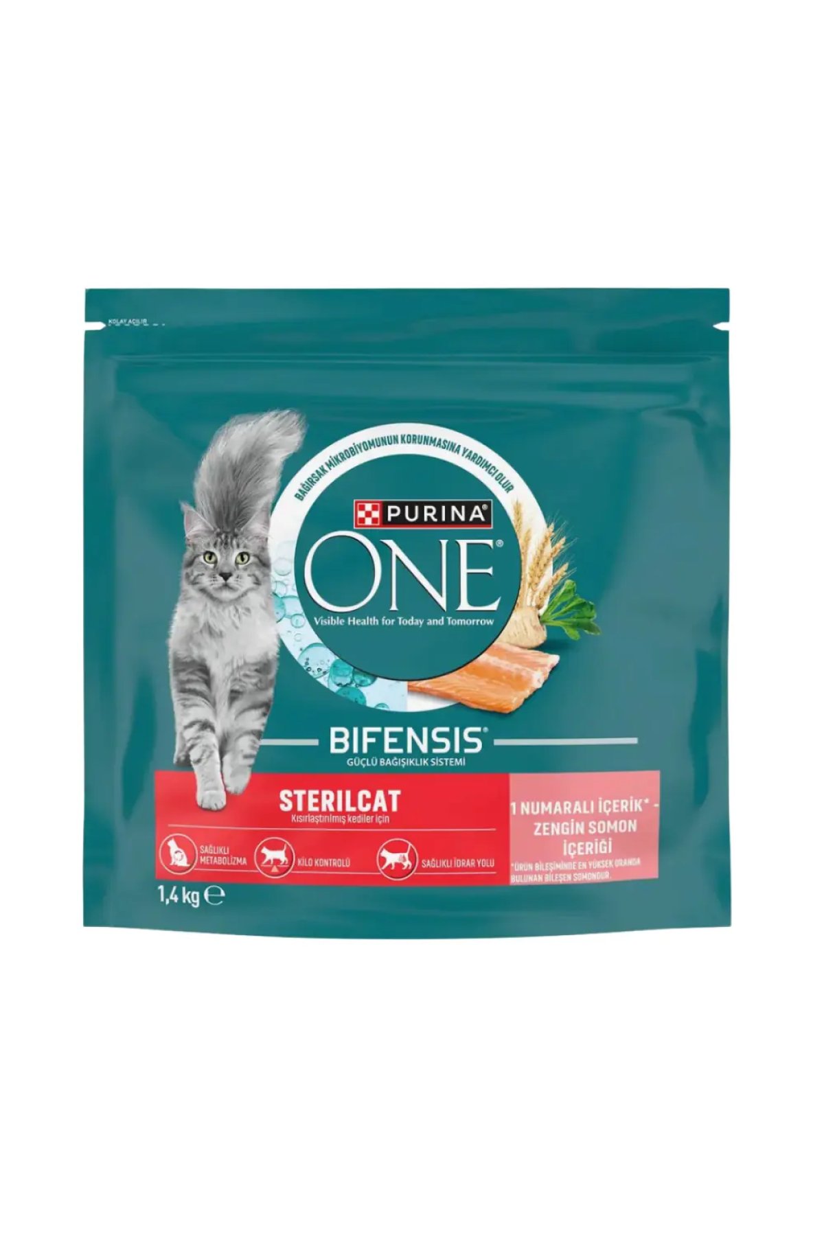 Somonlu Kısırlaştırılmış Kedi Maması 1,4 kg