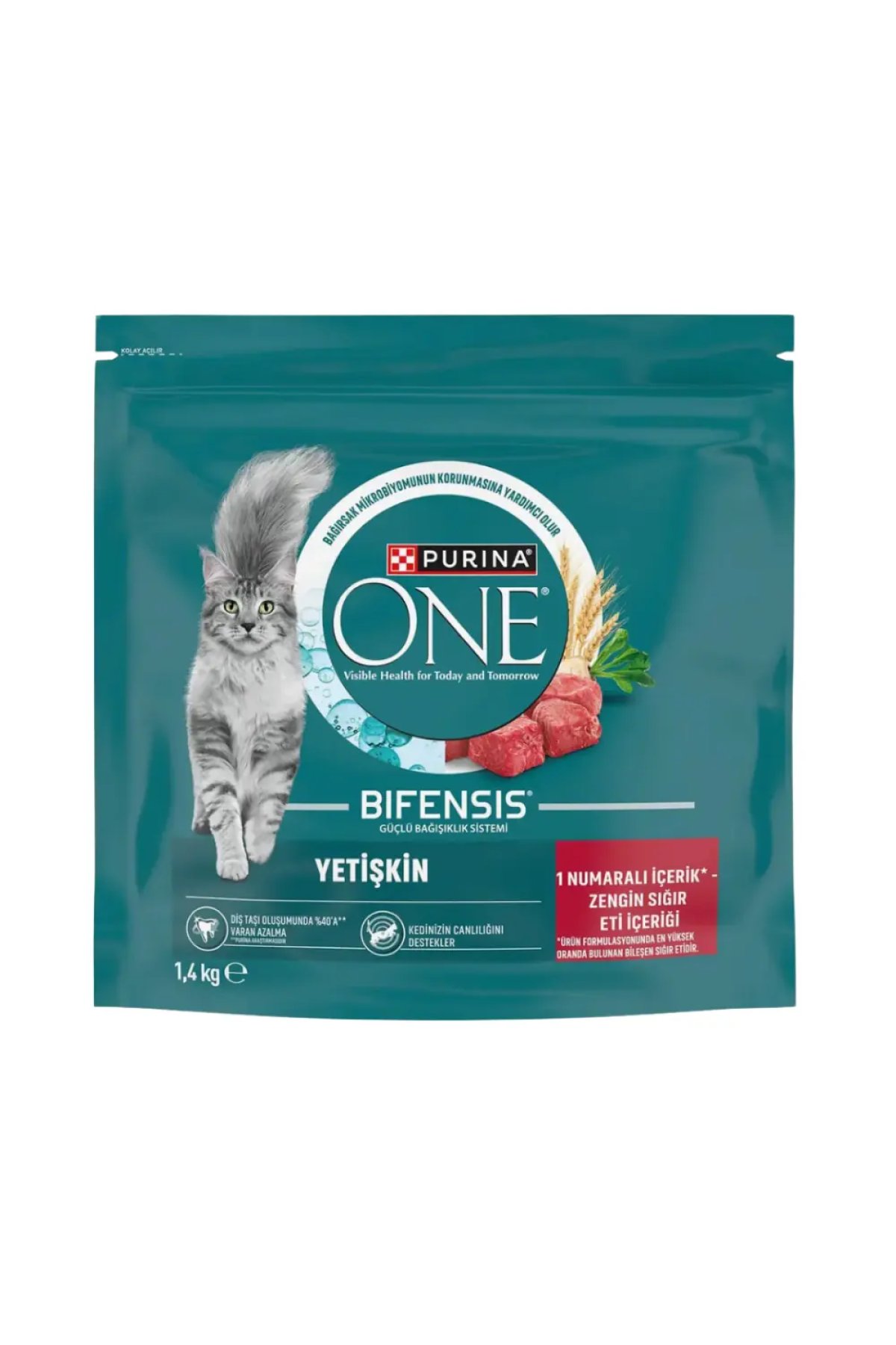 Sığır Etli Kısırlaştırılmış Kedi Maması 1,4 kg