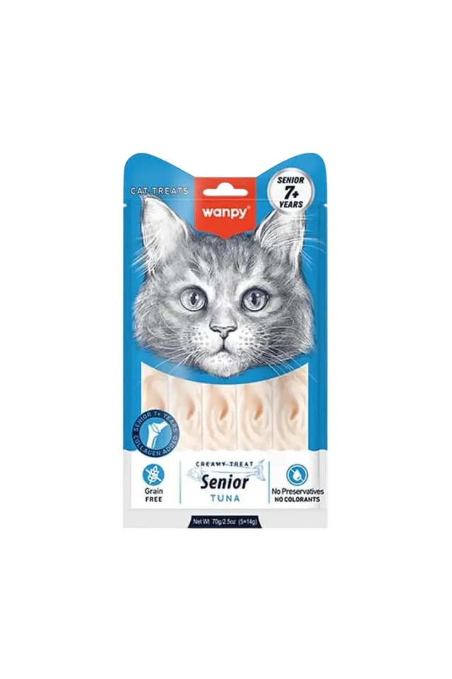 Ton Balıklı 7+ Yaş Kedi Krema Ödülü 14 gr 5'li