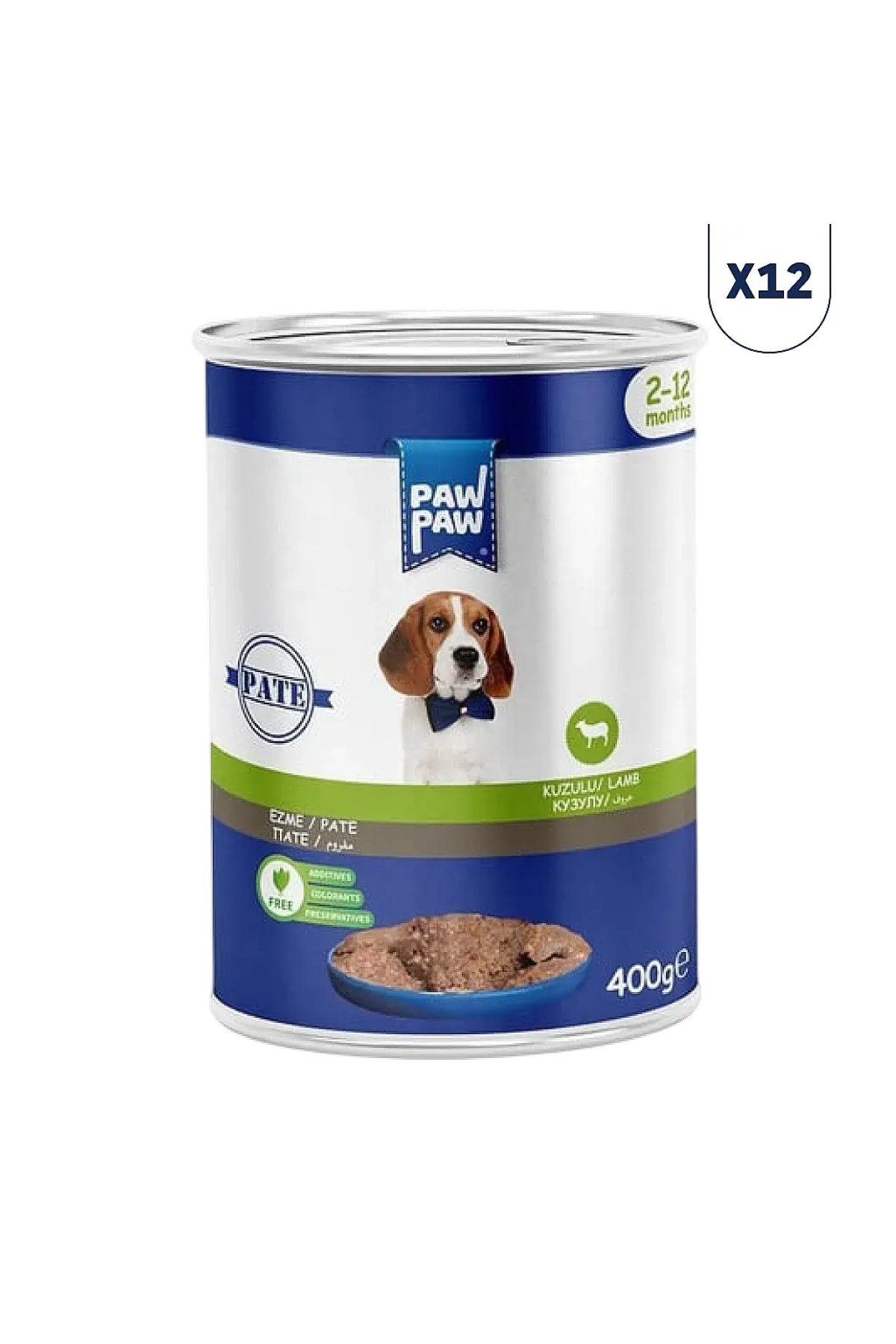 Jelly Kuzu Etli Yavru Köpek Konservesi 400 gr 12'li