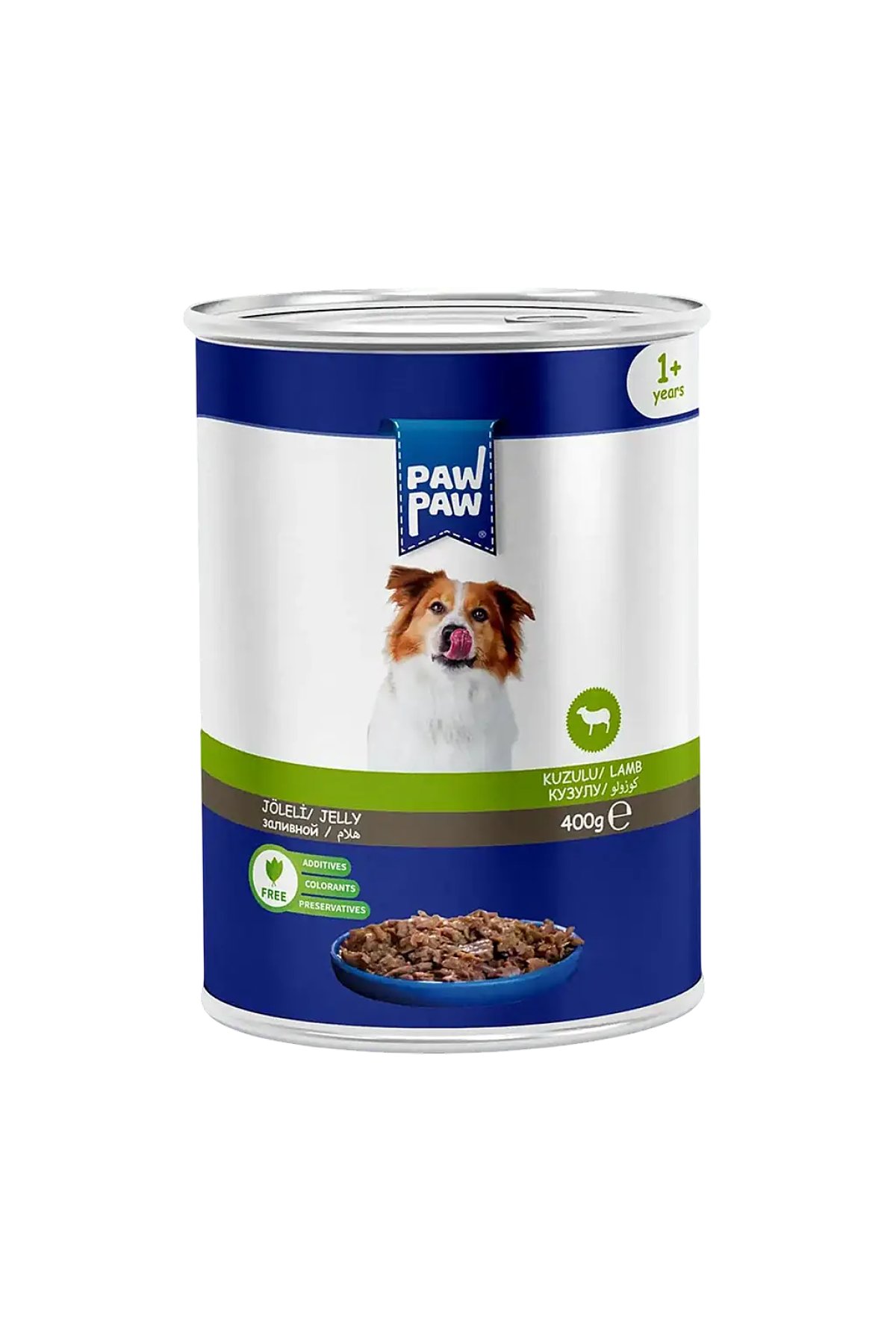 Kuzu Etli Yetişkin Köpek Konserve Maması 400 gr