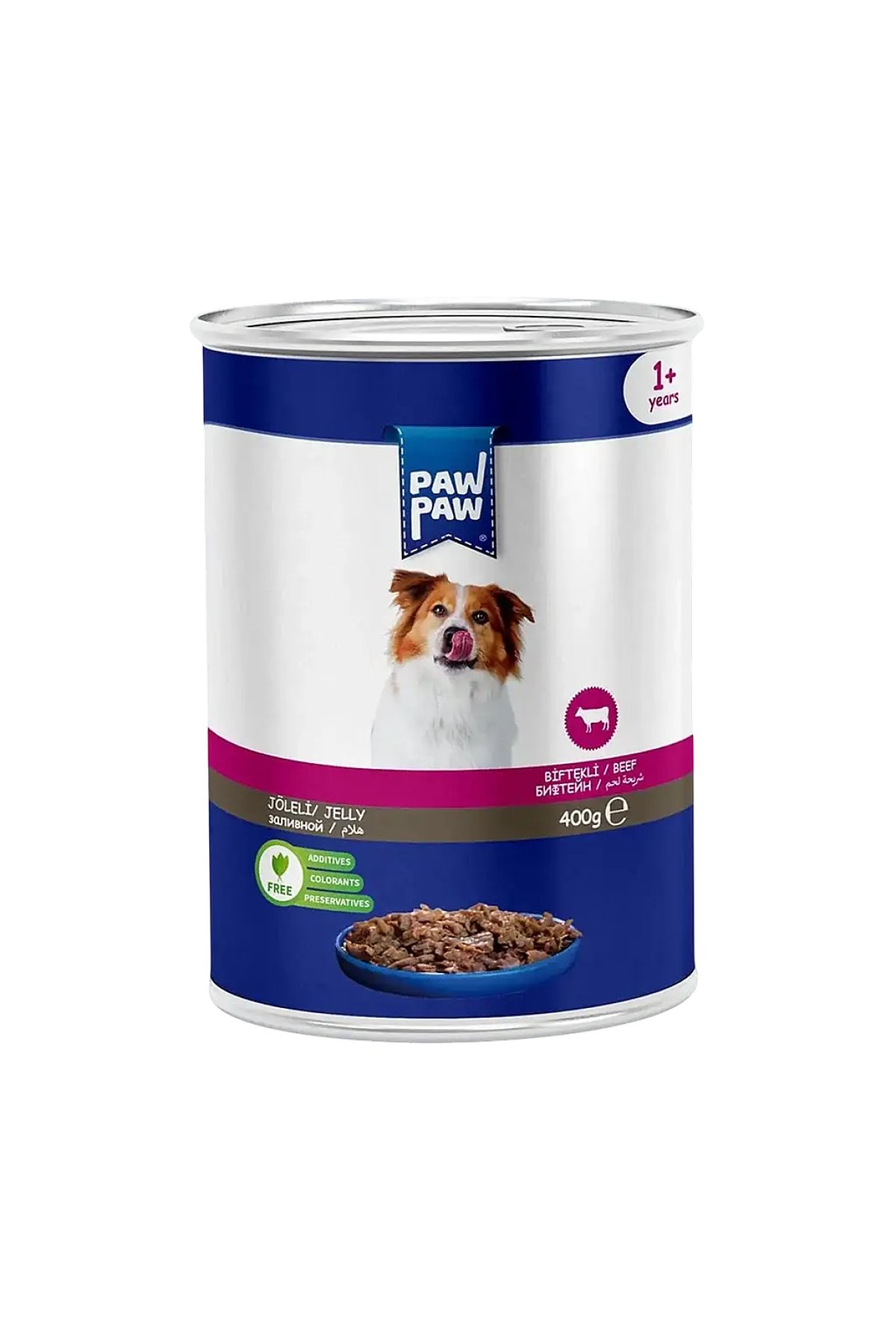 Sığır Etli Yetişkin Köpek Konserve Maması 400 gr