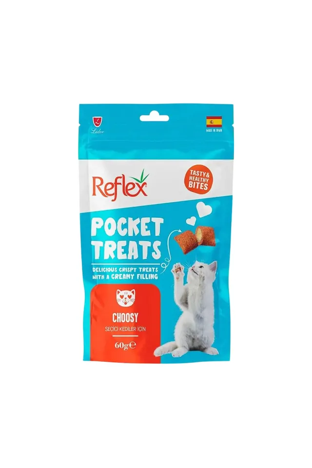 Pocket Treats Choosy Seçici Kediler İçin Kedi Ödül Maması 60gr