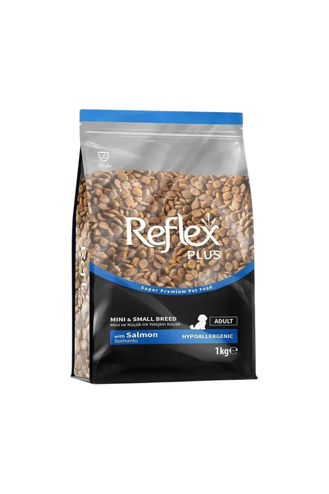 Plus Somonlu 1 kg Mini ve Küçük Irk Yetişkin Köpek Maması