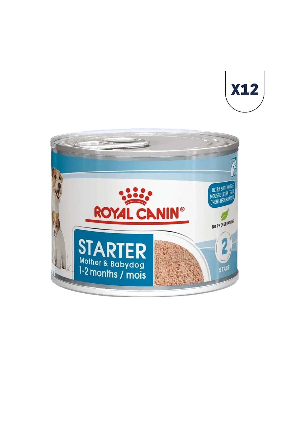 Starter Anne ve Yavru Köpek Konservesi 195 gr 12'li