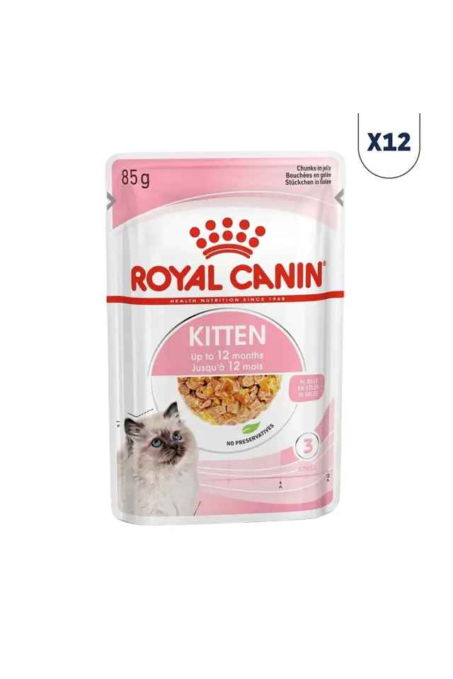 Jöle İçinde Yavru Kedi Konservesi 85 gr 12'li