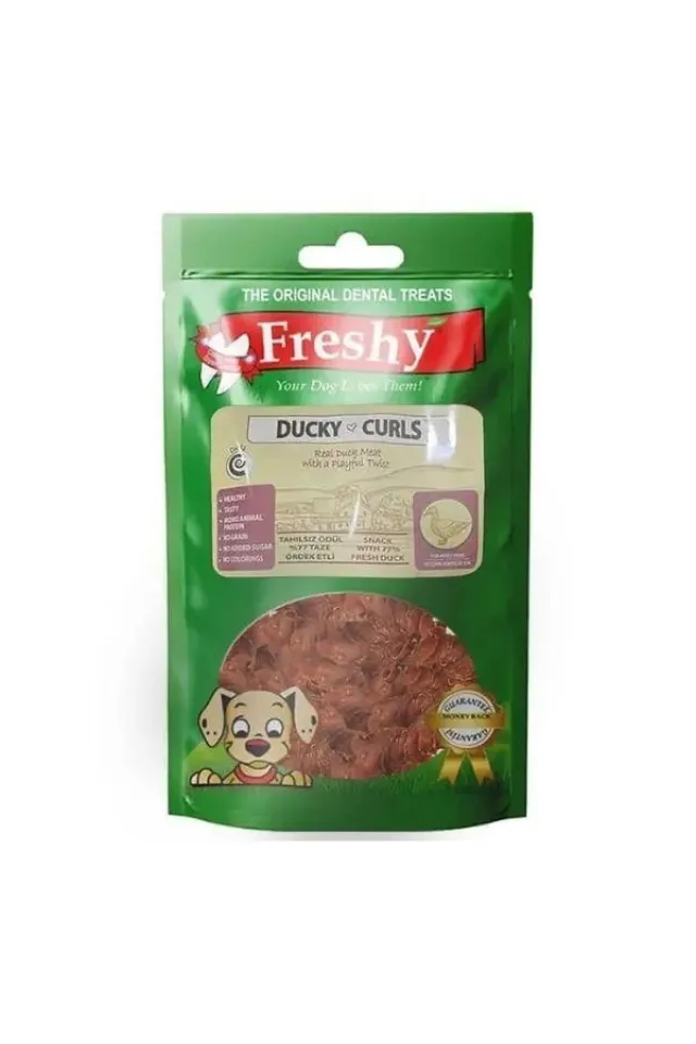 Ducky Curls Kıvrık Ördek Eti Köpek Ödülü 55gr