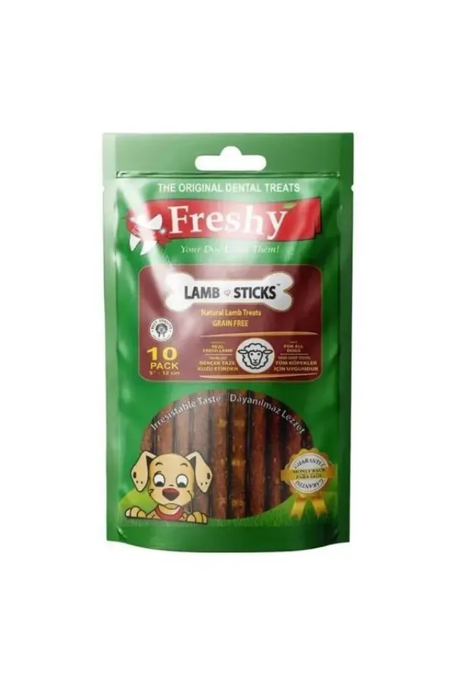 Lamb Sticks Kuzulu Tahılsız Köpek Ödülü 100gr 10lu