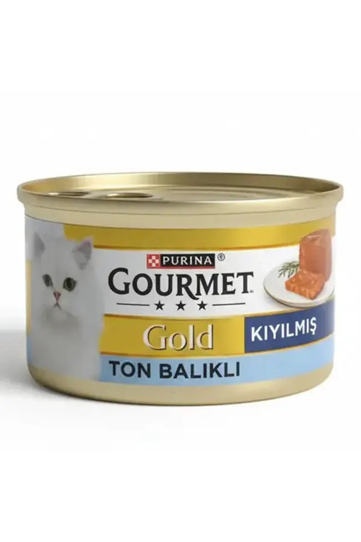 Gourmet Gold Kıyılmış Ton Balıklı Konserve Kedi Maması 85gr