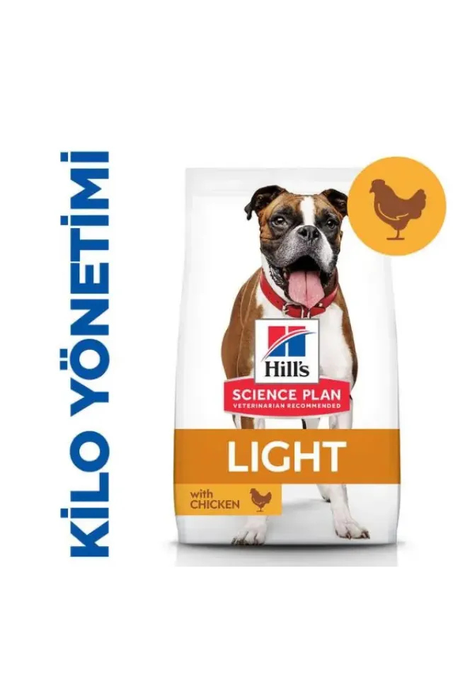 Light Medium Adult Tavuklu Yetişkin Köpek Maması 2,5Kg