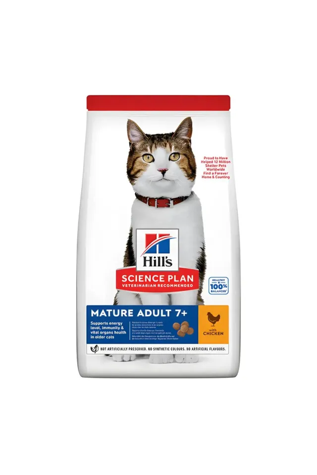 Tavuklu +7 Yaşlı Kedi Maması 1.5kg