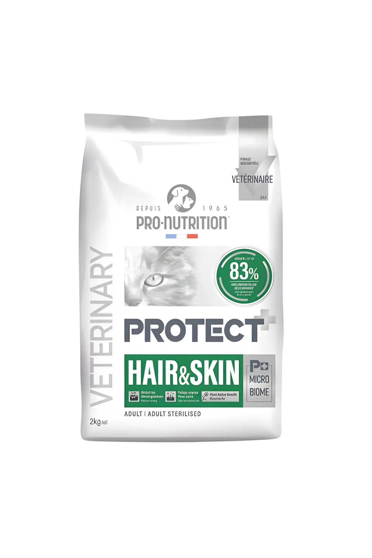 Protect Veterinary Tüy ve Cilt Bakımı Kedi Maması 2kg