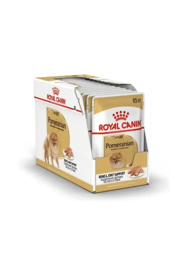 Adult Pomeranian Yetişkin Pouch Maması 12x85gr