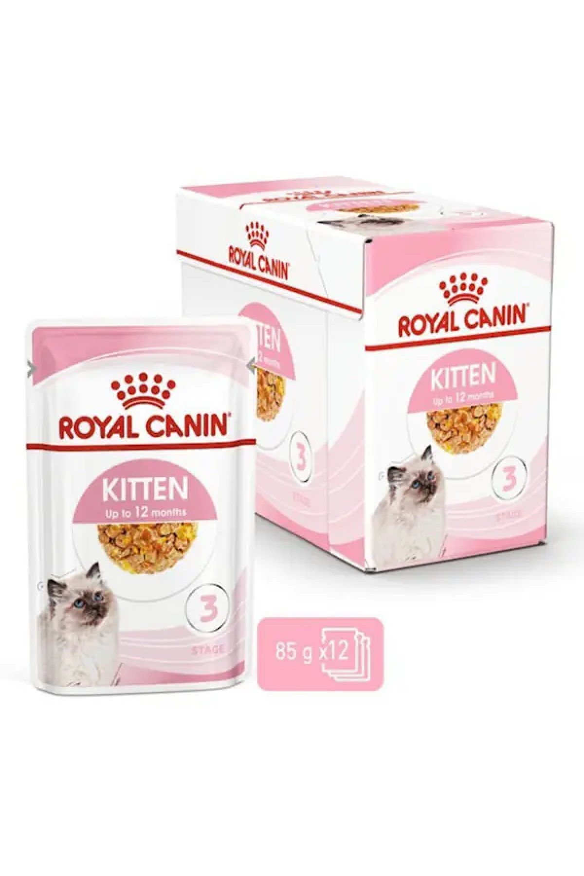 Jelly Kitten Instinctive Yavru Yaş Kedi Maması 85gr 12 Adet