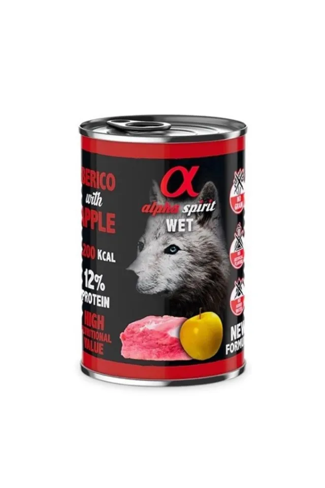 Yetişkin Köpek Konservesi Domuzlu Elmalı 400 gr