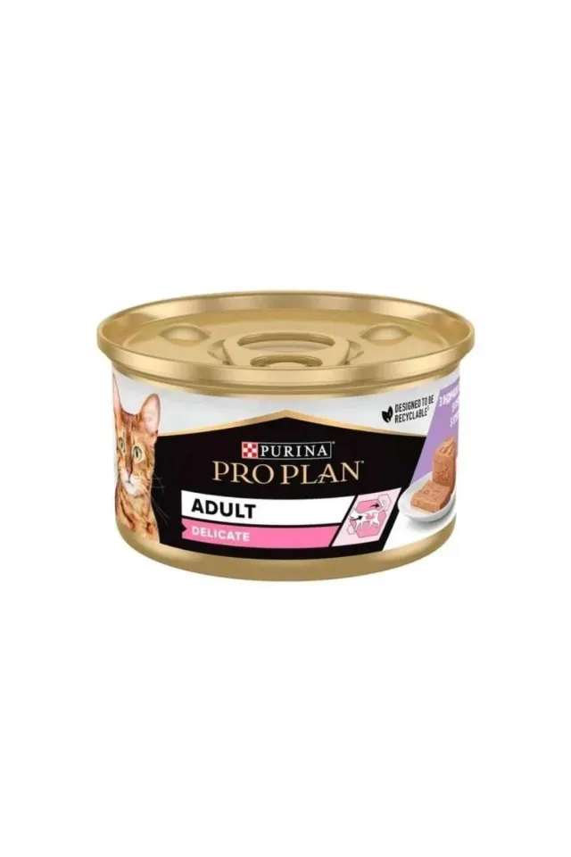 Pro Plan Delicate Hindili Yetişkin Kedi Konservesi 85gr