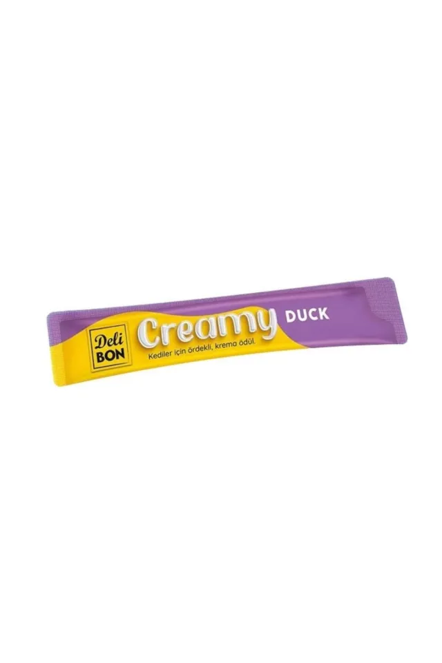 Creamy Ördekli Sıvı Kedi Ödül Maması 15gr