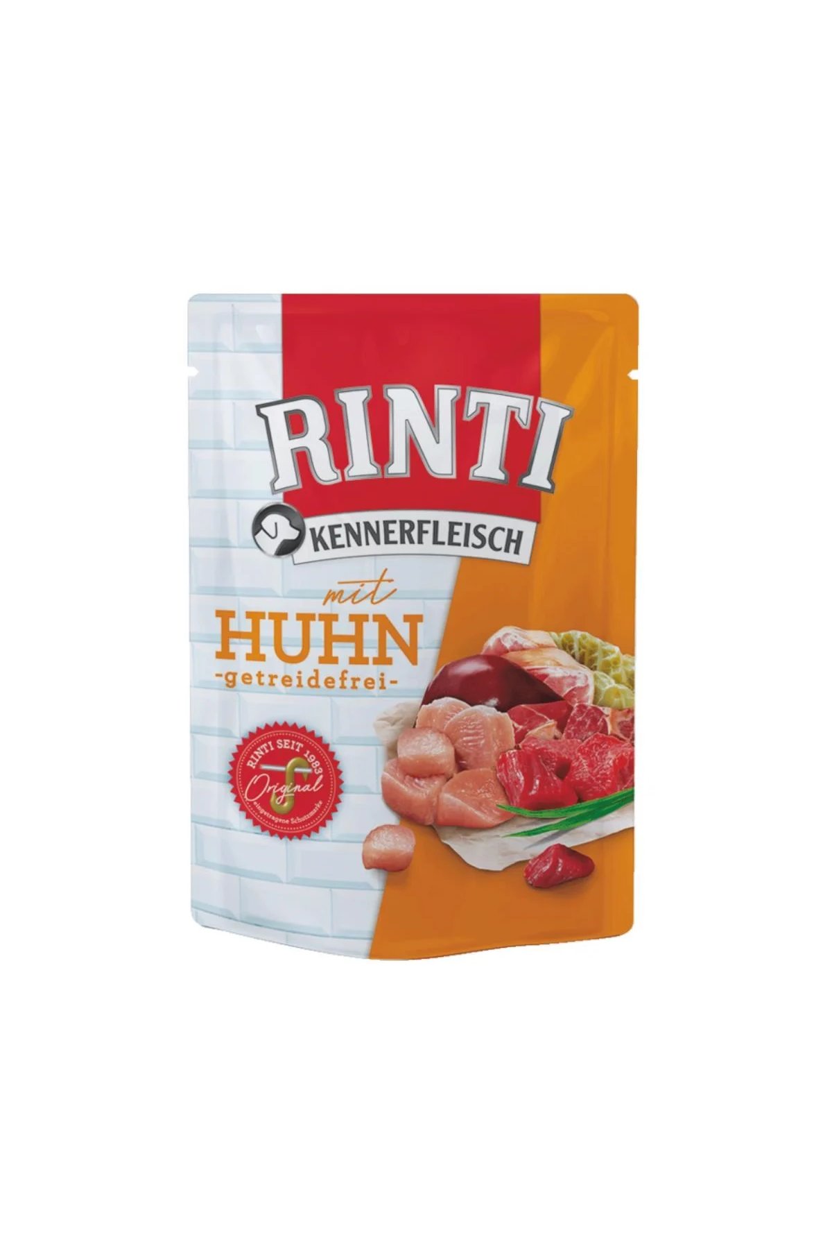 Rinti Tavuklu Gerçek Et Tamamlayıcı  Köpek Maması 400g