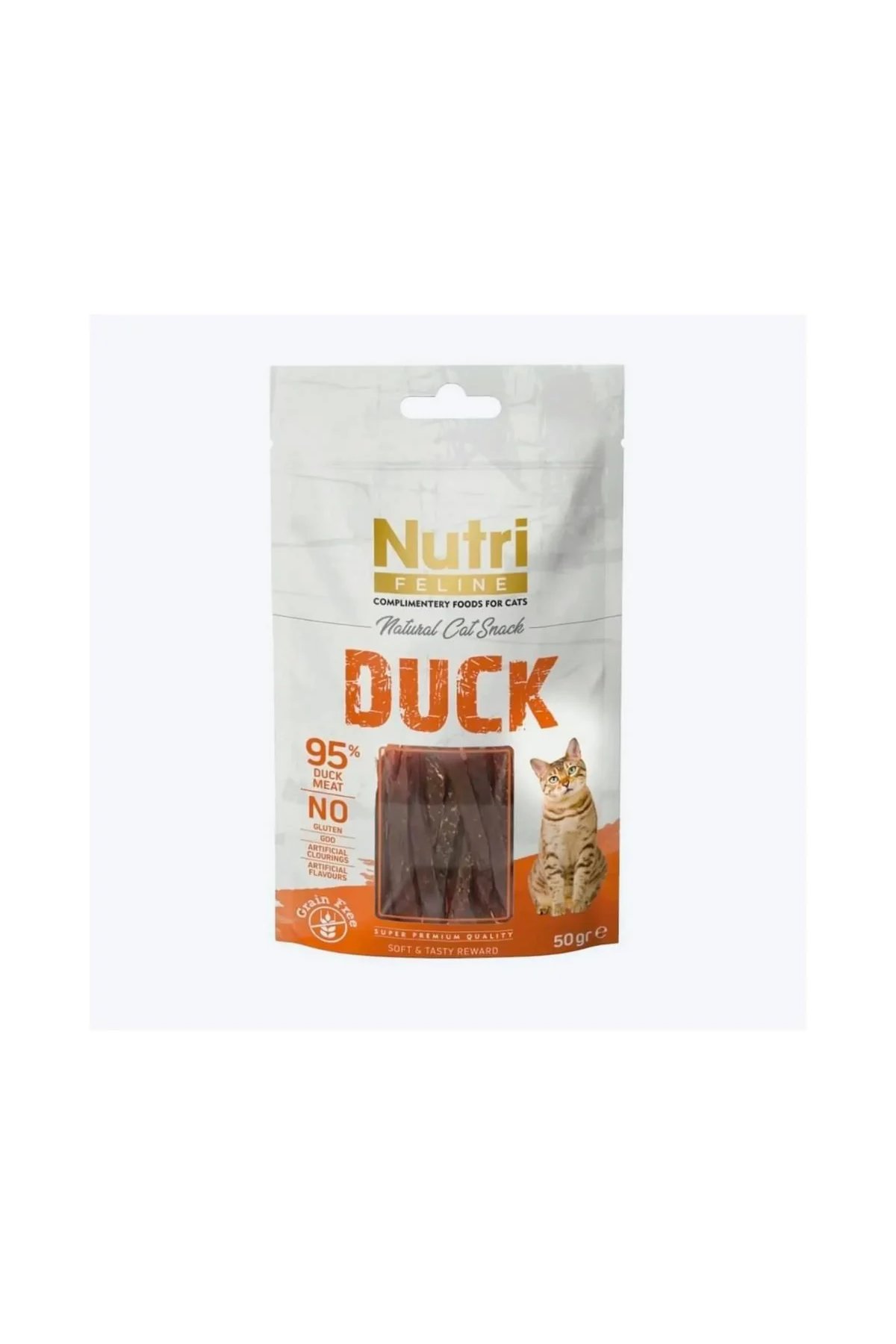 Feline Ördekli Şerit Kedi Ödüü 50 Gr