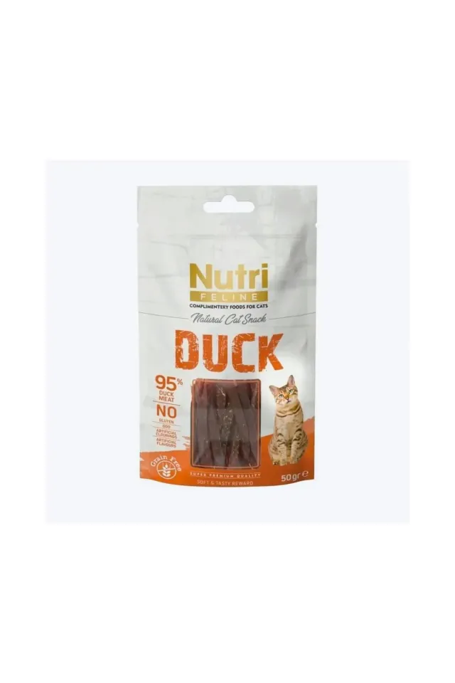 Feline Ördekli Şerit Kedi Ödüü 50 Gr
