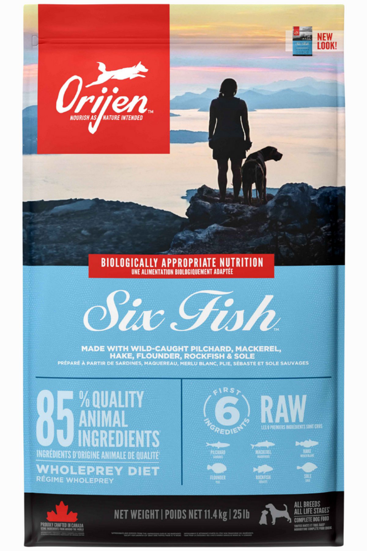 Six Fish Tahılsız Balıklı Yetişkin Köpek Maması 11,4kg