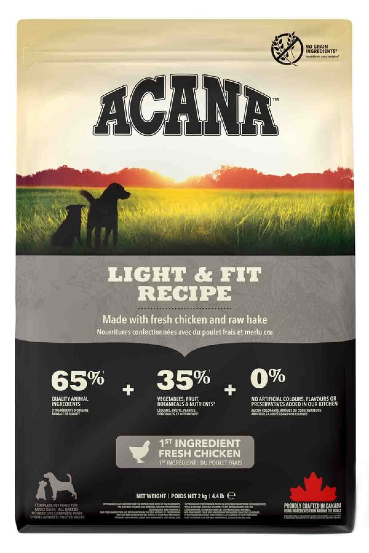 Heritage Light & Fit Tahılsız Diyet Yetişkin Köpek Maması 2kg