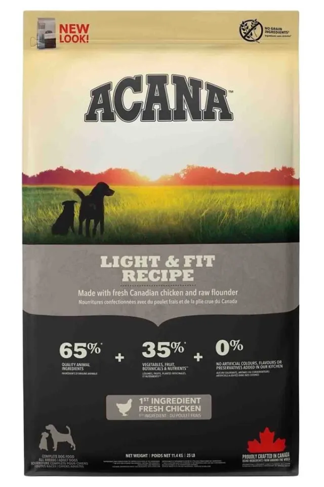 Light & Fit Tahılsız Diyet Yetişkin Köpek Maması 11,4kg