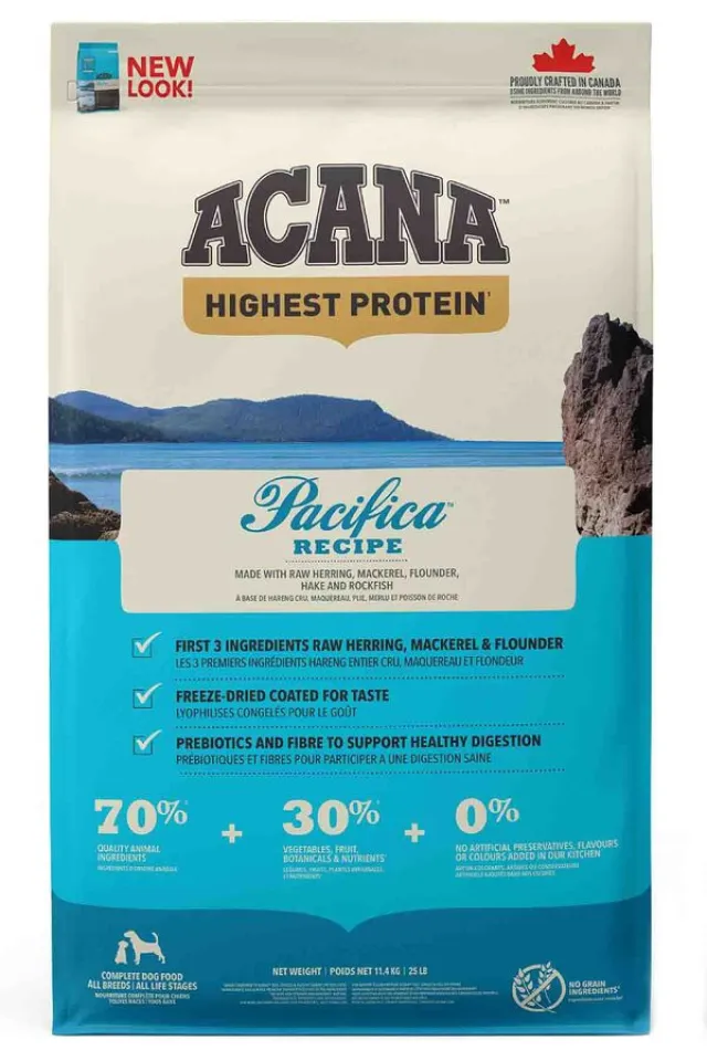 Pacifica Tahılsız Balıklı Yetişkin Köpek Maması 11,4kg