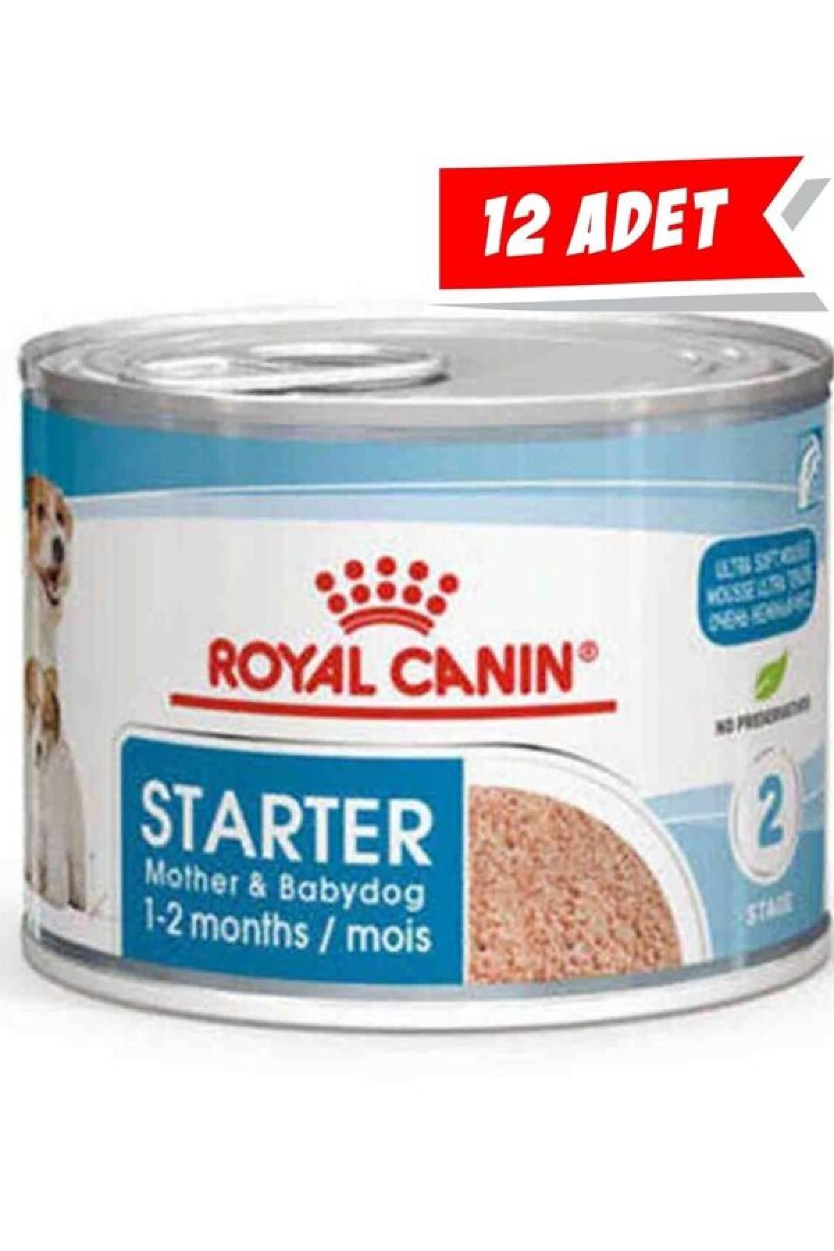 Starter Mousse Mother Babydog 195gr (12 Adet)