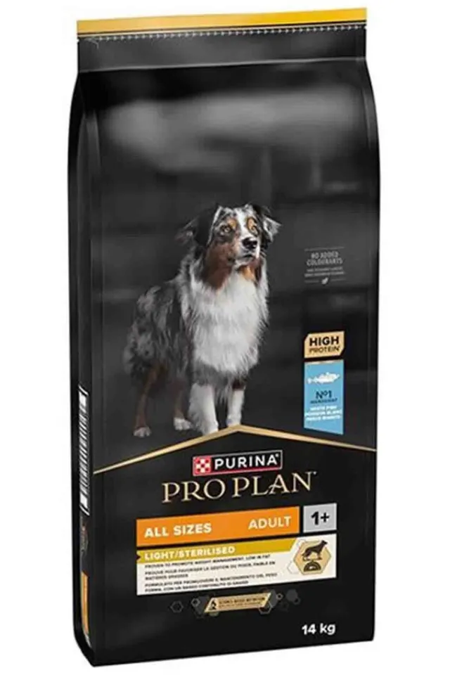 Light Sterilised Balıklı Köpek Maması 14kg