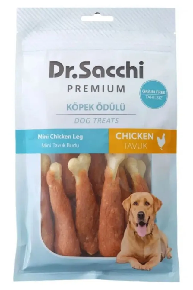 Premium Mini Tavuk Butlu Tahılsız Köpek Ödülü 115gr