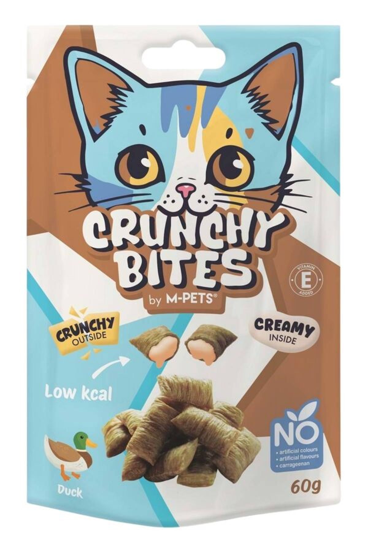 Crunchy Bites Ördekli Kedi Ödülü 60gr