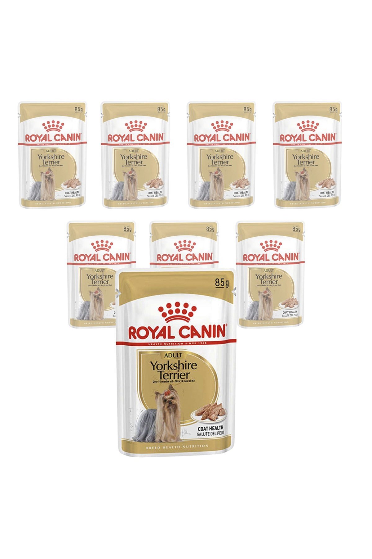 Pouch Yorkshire Terrier Köpek Konservesi  85 Gr (12 Adet)
