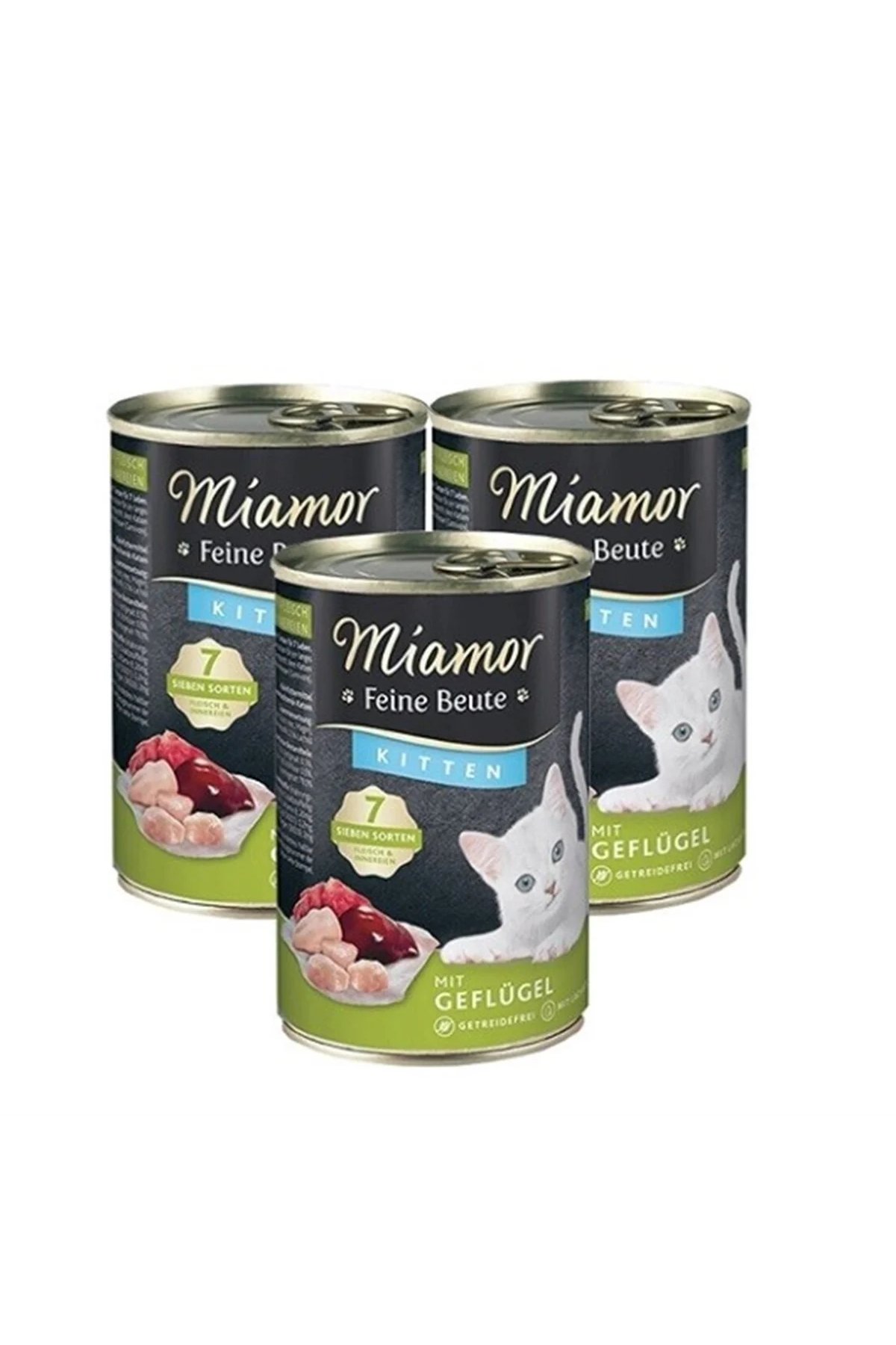 Kitten Vital Drink Tavuklu Çorba Yavru Kedi Konservesi  135 ml  (3 adet)