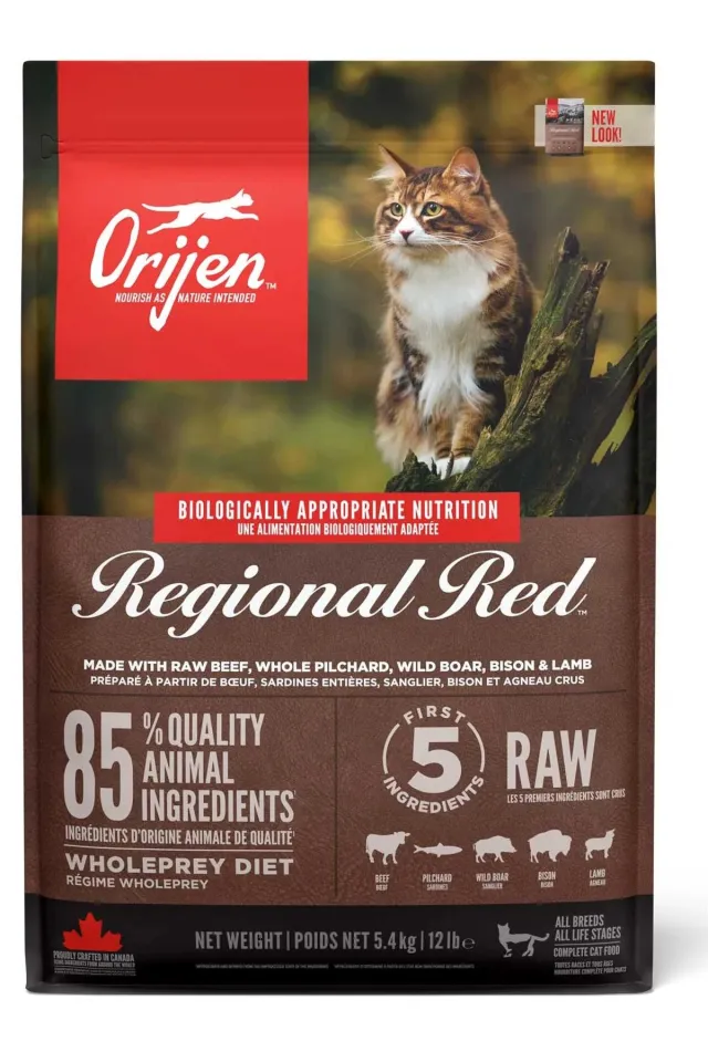 Regional Red Tahılsız Sığır Etli Yetişkin Kedi Maması 5,4 Kg