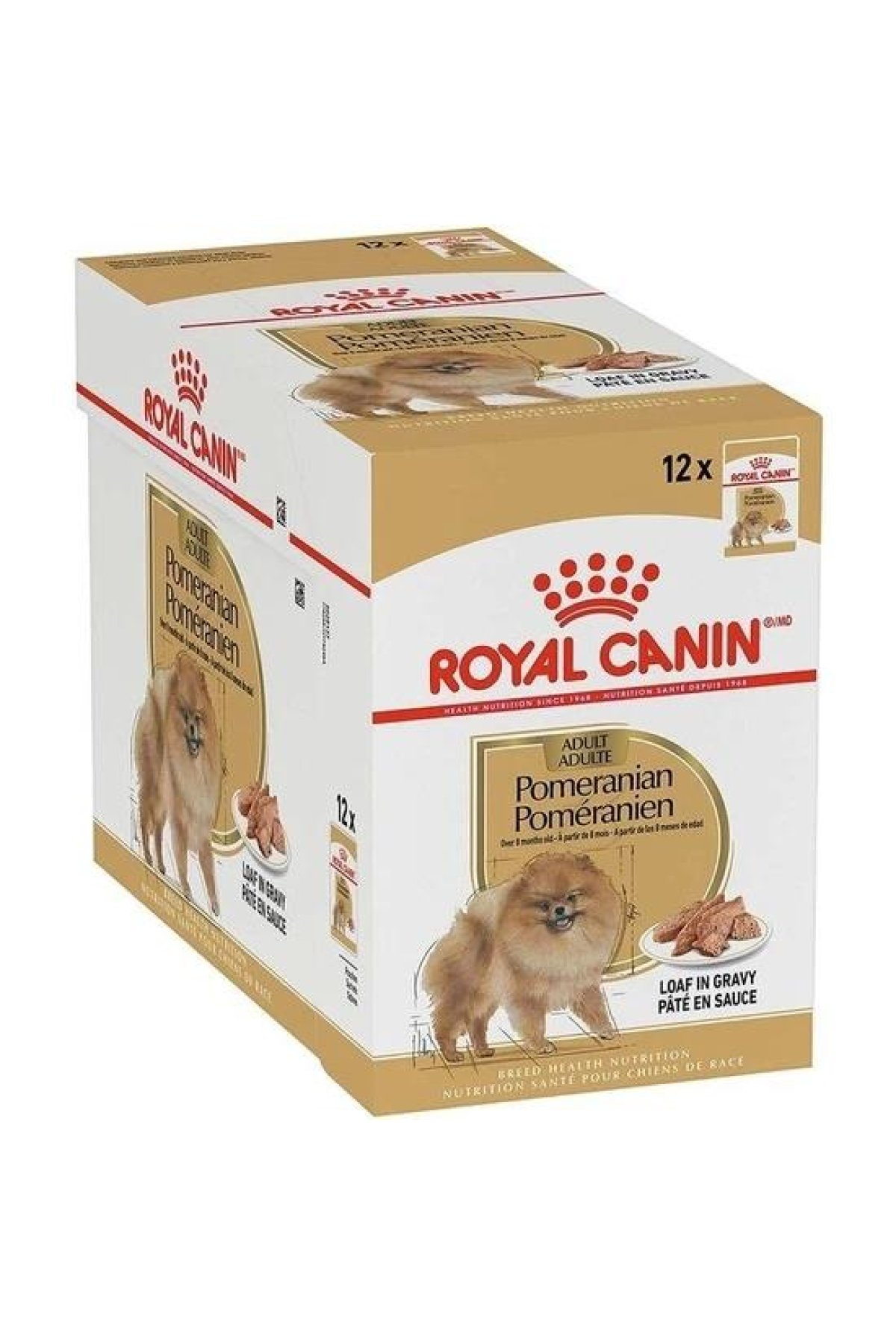 Pouch Pomeranian Köpek Konservesi  85 Gr (12 Adet)