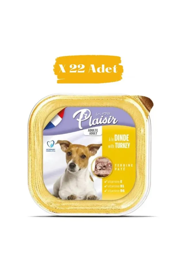Pate Hindi Etli Köpek Konservesi 150 Gr (22 Adet)