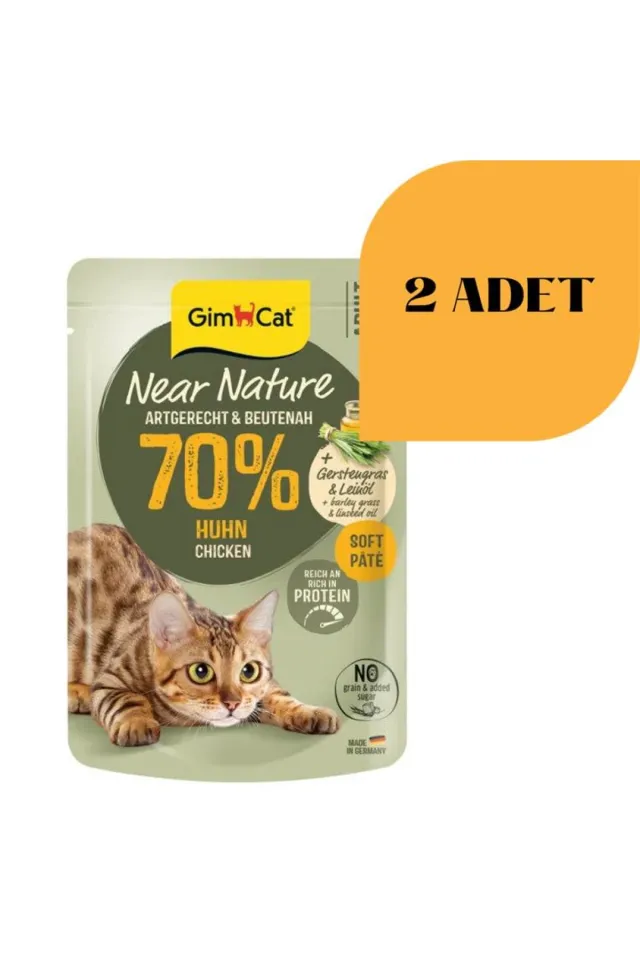Near Nature Tavuk Etli Pate Konserve Kedi Maması 85 gr (2 Adet)