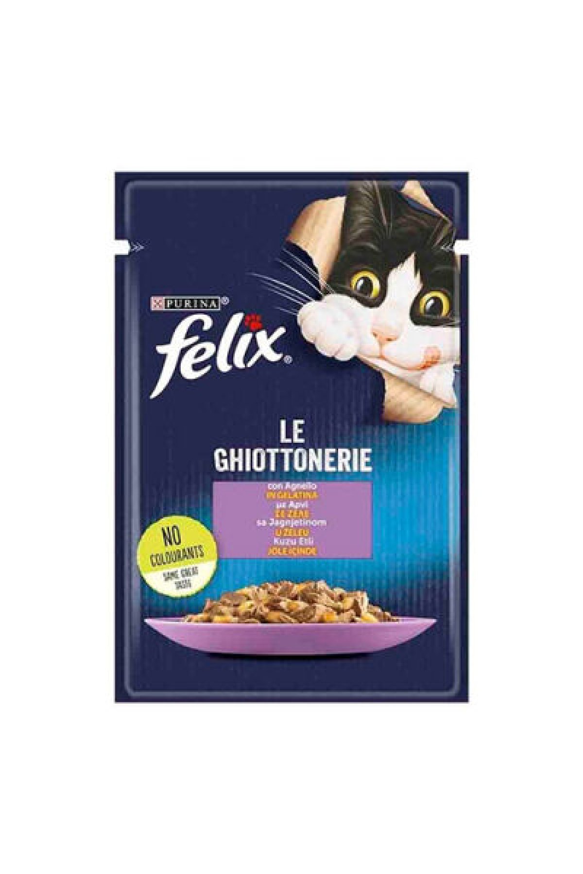 Pouch Kuzu Etli Yetişkin Kedi Konservesi 12 Adet 85 Gr