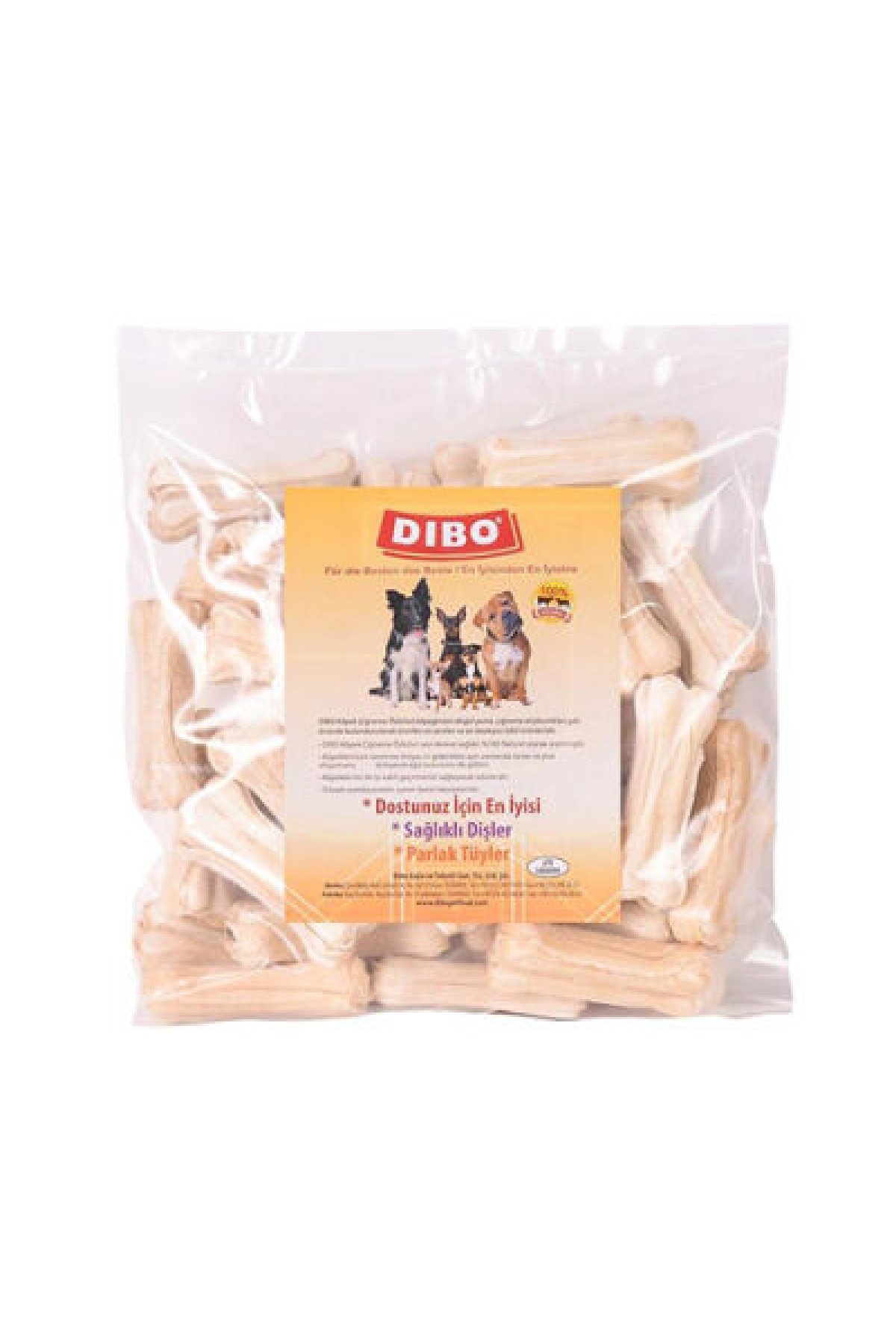 Beyaz Press Kemik Köpek Ödülü 50'li 20-25 Gr 7 Cm