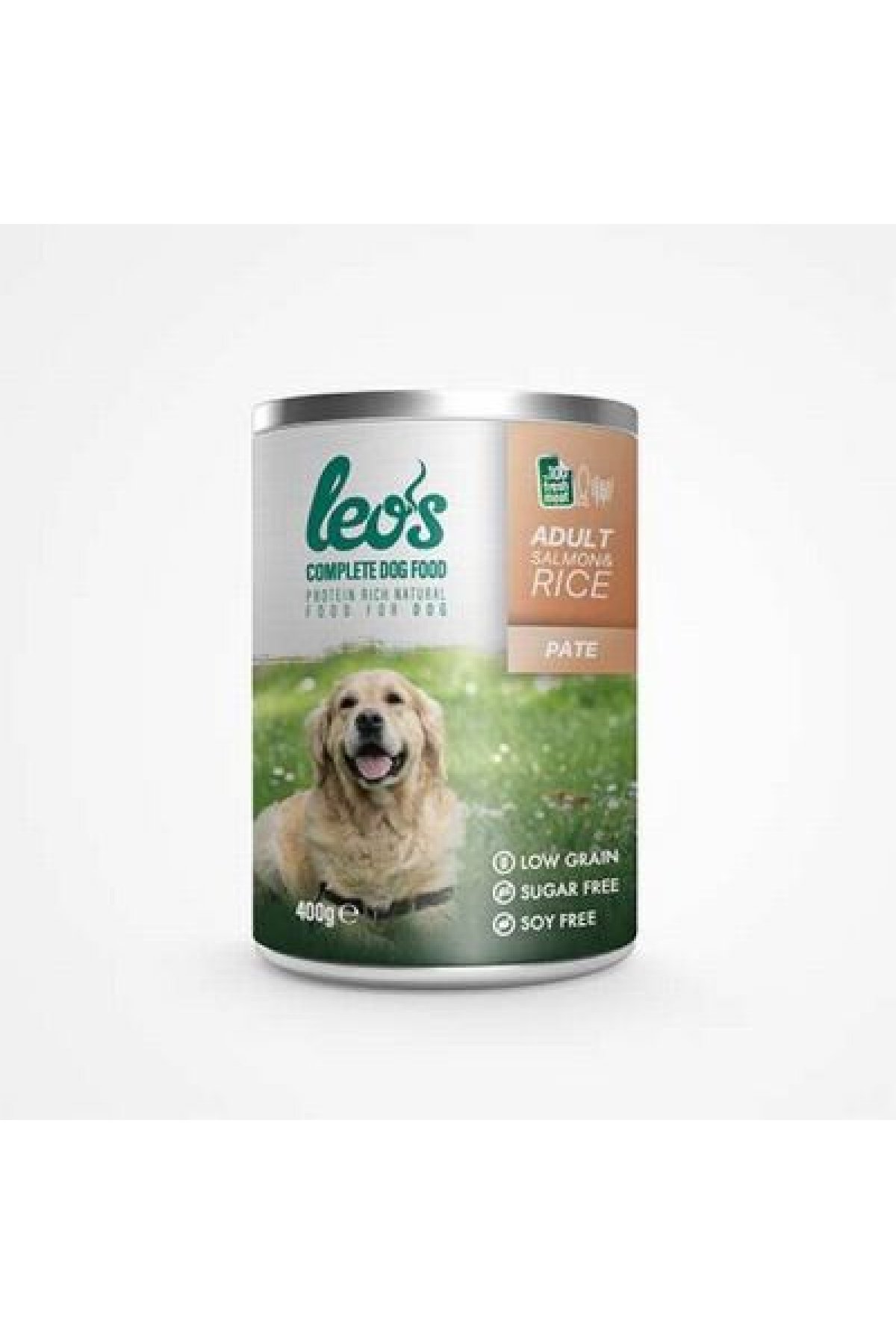 Somonlu ve Pirinçli Pate Yetişkin Köpek Konservesi 6 Adet 400 Gr