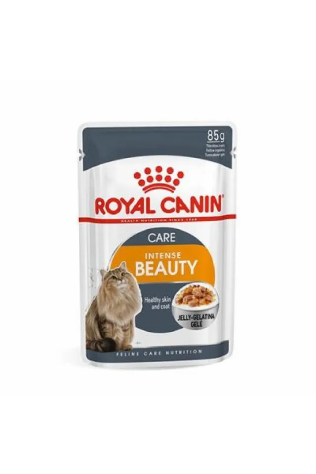 İntense Beauty Jelly Pouch Yetişkin Kedi Konservesi 6 Adet 85 Gr